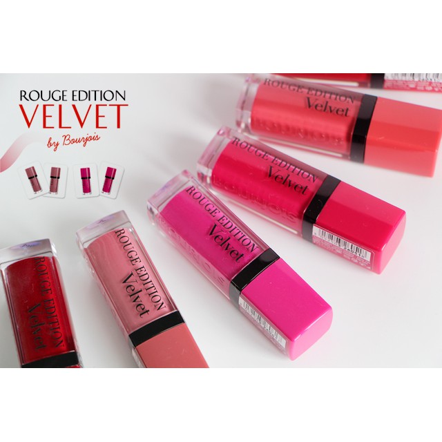 Son kem lì Bourjois rouge edition velvet