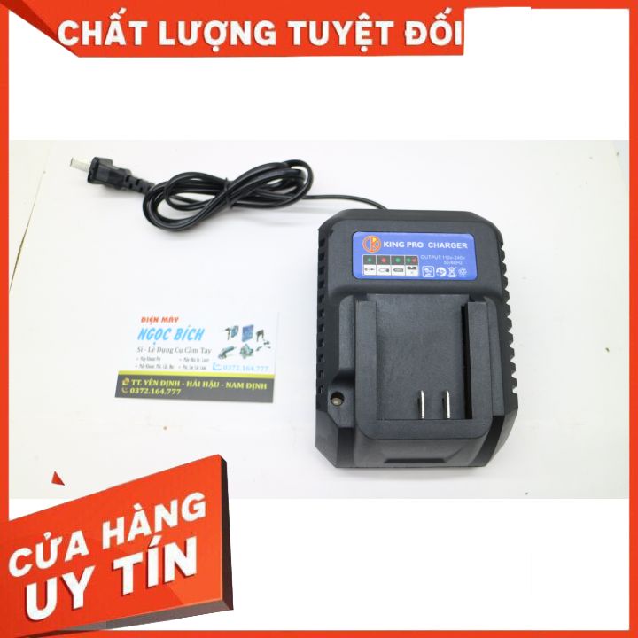 Sạc Bulong kingpro chính hãng Sử Dụng Pin Cùng Chân Hãng BOSS,TRUM,HITACHI