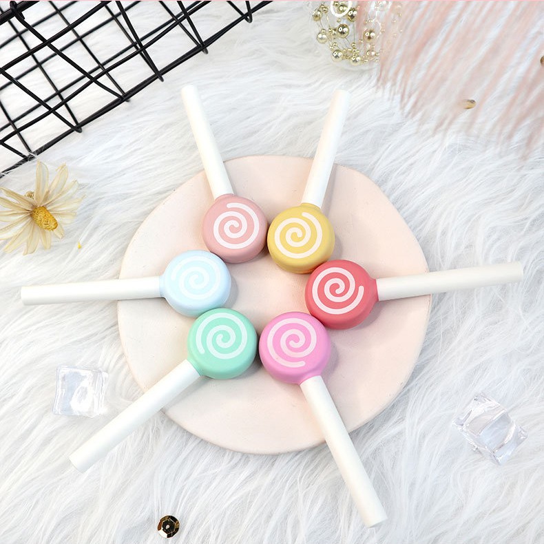 Son kem Lollipop Lip Gloss chống thấm nước dưỡng ẩm thiết kế hình kẹo ngọt độc đáo (6 màu) | BigBuy360 - bigbuy360.vn