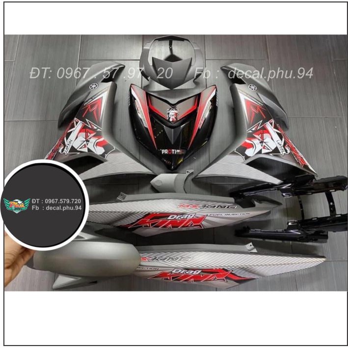 Tem Exciter 150 Kingđrang xe xám (B)