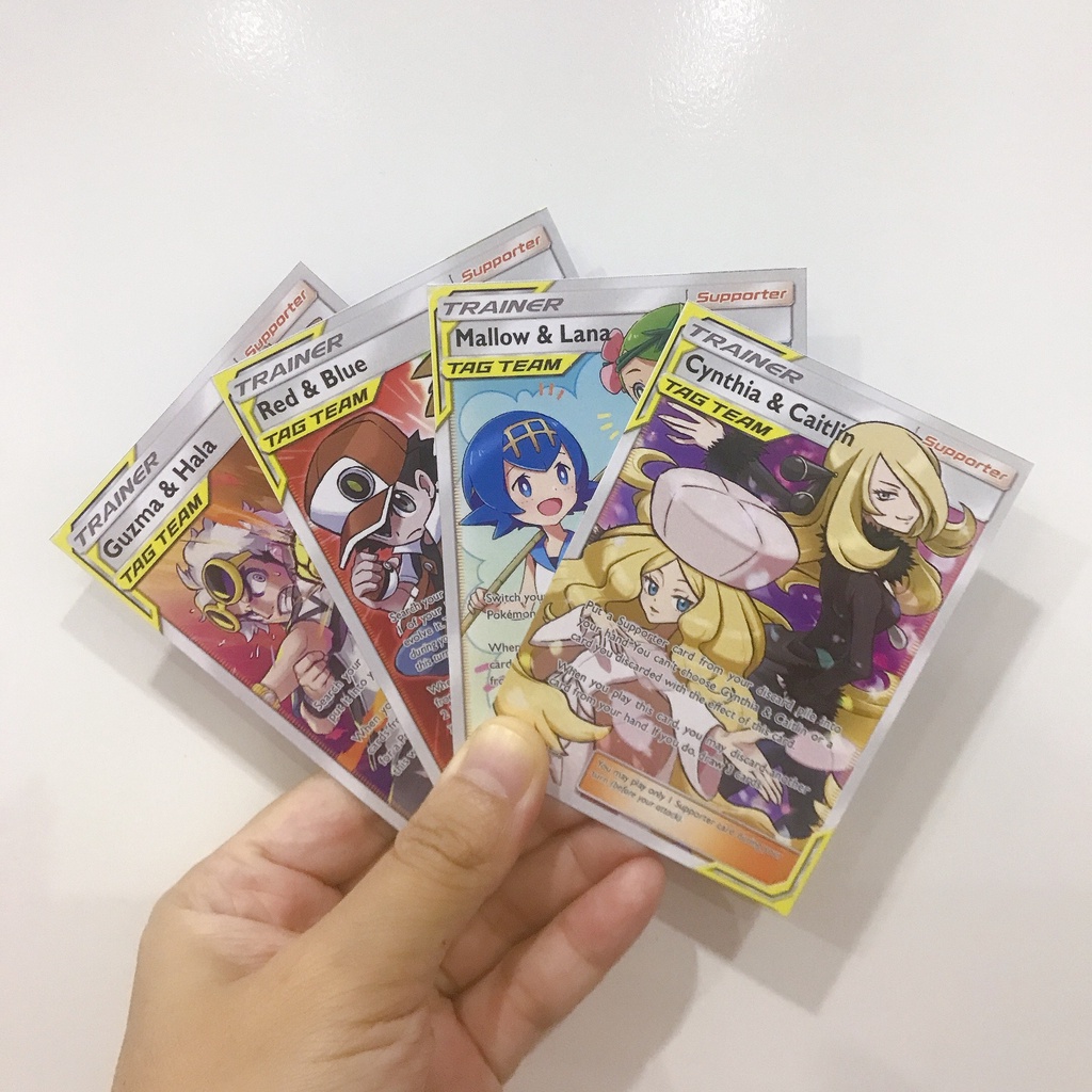Trọn bộ 120 Thẻ bài Pokemon TAG TEAM đã phát hành