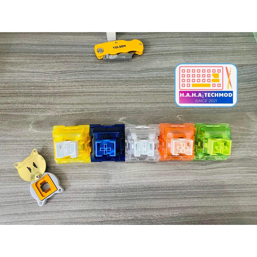Ajazz Big Switch - Đồ chơi switch trang trí góc gaming của bạn.