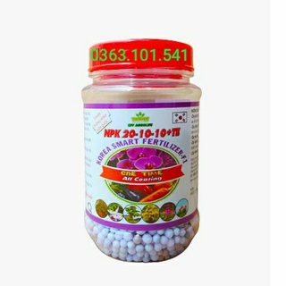 Phân tan chận hàn quốc 20-10-10+te hũ 150g - phân thông minh hàn quốc