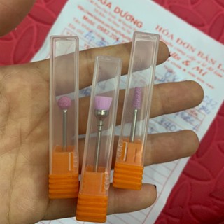 Đầu mài chà móng mài da và trục bọc nhám giấy