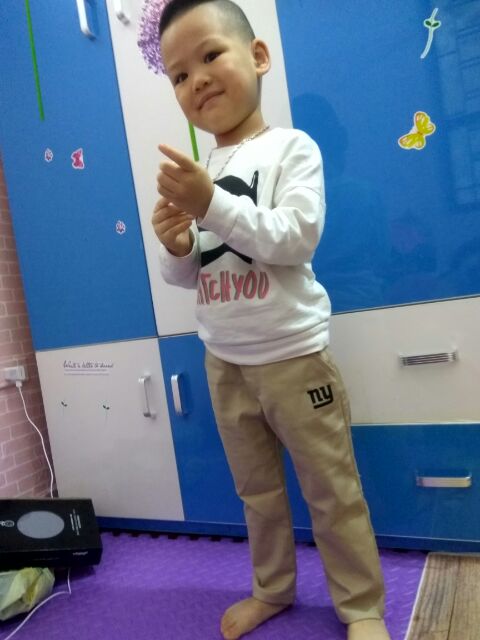 Quần dài bé trai