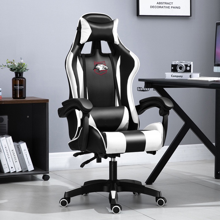 Ghế Gaming , chơi game cao cấp ,Ghe xoay văn phòng kèm 2 gối tựa