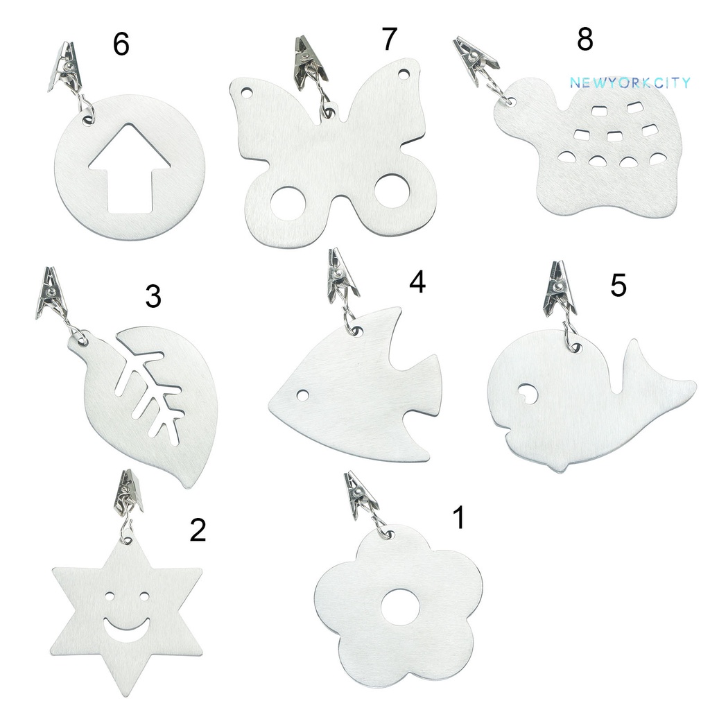 Kẹp Giữ Khăn Trải Bàn Bằng Thép Không Gỉ Dày Dặn Tiện Dụng Cho Cắm Trại