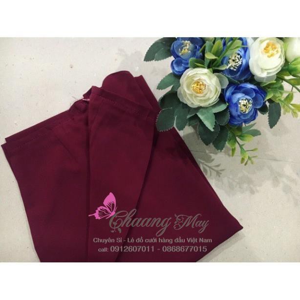 Quần áo dài_Chaang_May sẵn quần lụa áo dài truyền thống ống rộng | BigBuy360 - bigbuy360.vn