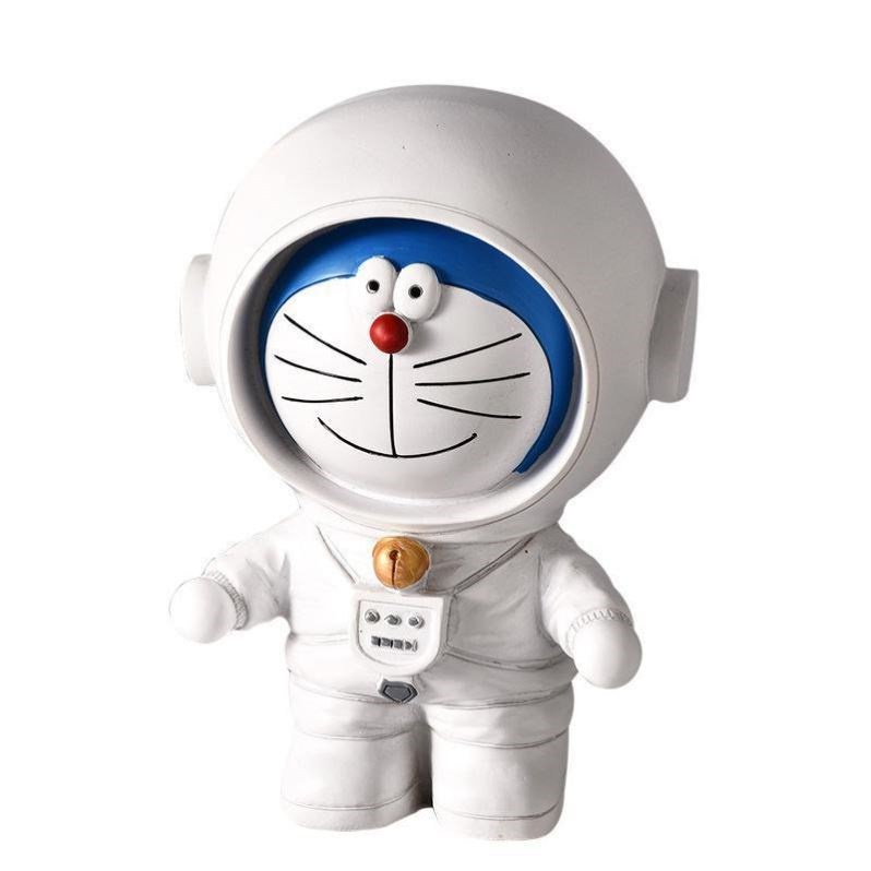 Ống Heo Tiết Kiệm Tiền Hình Phi Hành Gia / Phi Hành Gia / Tàu Vũ Trụ / Phi Hành Gia / Doraemon Dùng Để Trang Trí Nhà Cửa