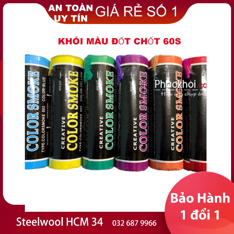 khói màu dùng để chụp ảnh 60s màu dày tươi đẹp