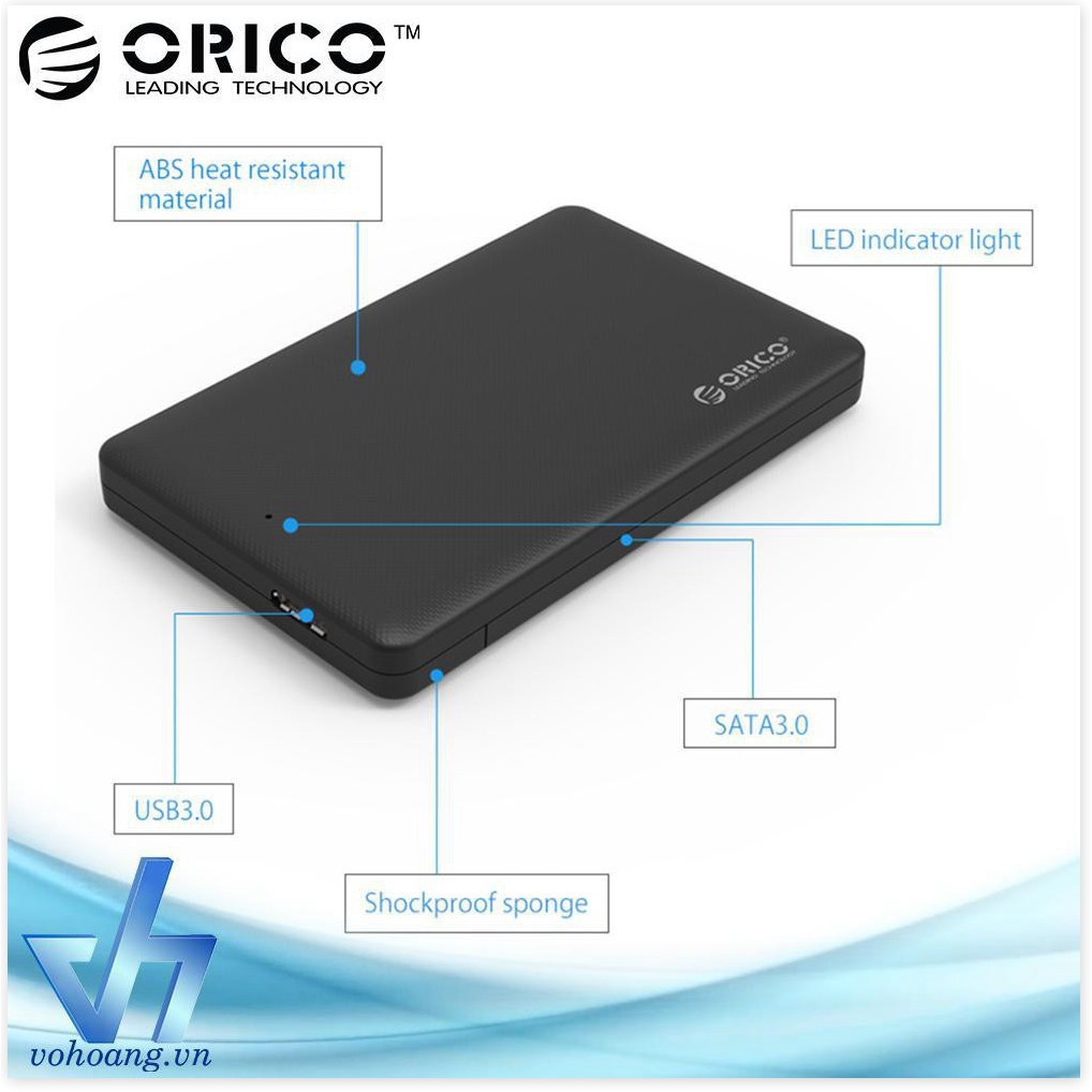 ( Xả kho sập sàn) Hộp ổ cứng di động,Hộp Ổ cứng ORICO 2577 US3  - bảo hành uy tín [SALE LỚN]