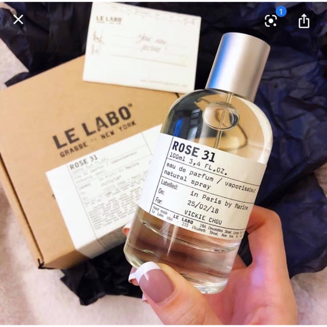 Nước Hoa Le. Labo. 33 28 31 13 siêu thơm và lưu hương tốt chai 100ml
