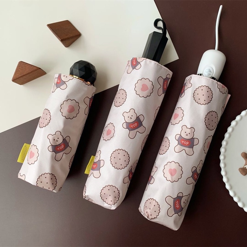 Ô, dù gấp gọn che nắng, mưa cầm tay  ngộ nghĩnh