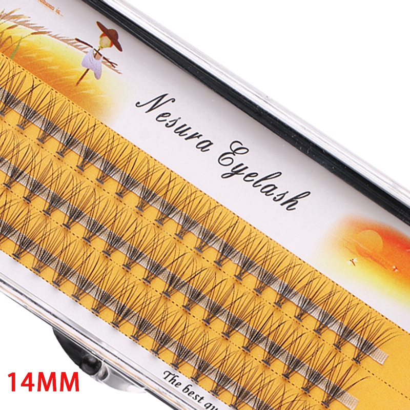 Set 60 lông mi giả dày trang điểm làm đẹp độc đáo cho nữ
