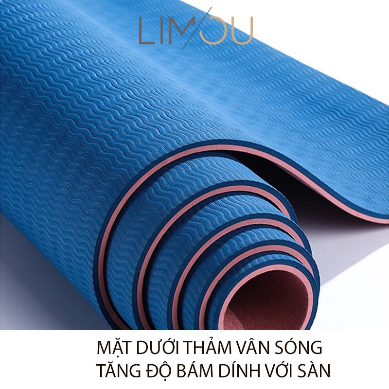 THẢM TẬP YOGA TPE 2 LỚP LIMOU