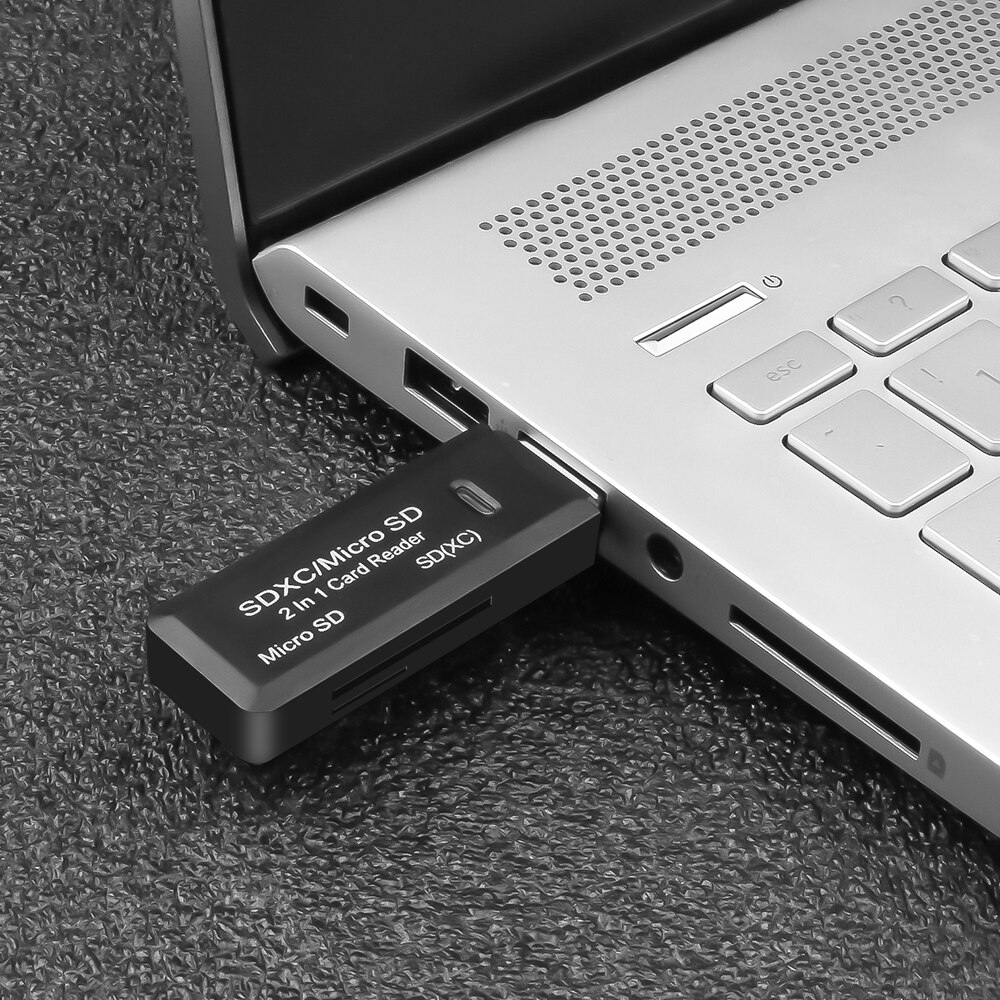 Đầu đọc thẻ nhớ thông minh 2 trong 1 USB 3.0