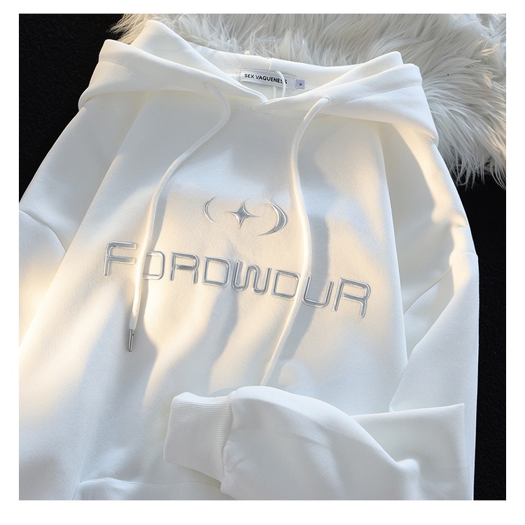 Áo hoodie PEWARN tay dài phong cách đường phố Mỹ thời trang 2022 cho nam và nữ oversize