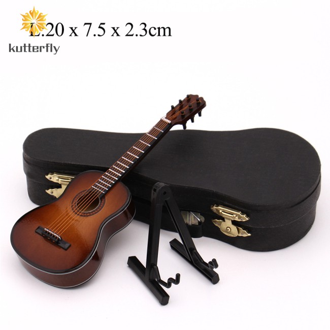 Đàn Ghi Ta Mini Bằng Gỗ Xinh Xắn