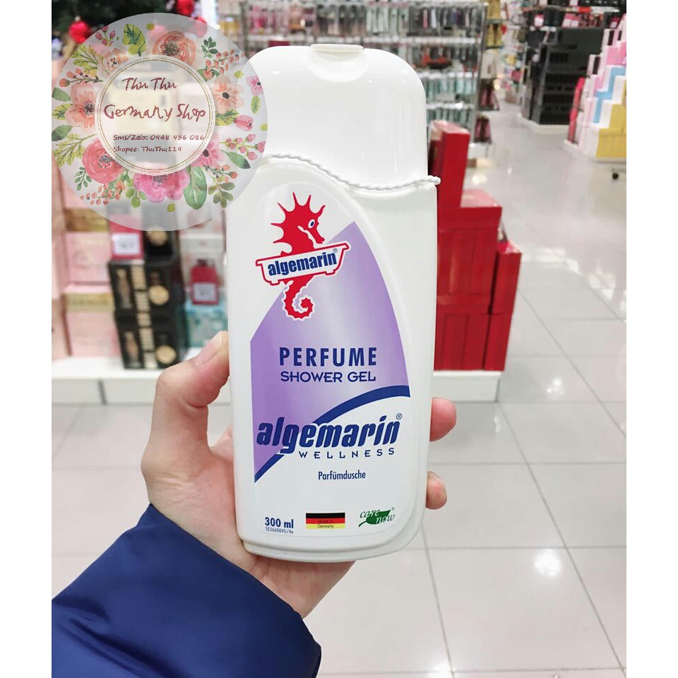 SỮA TẮM CÁ NGỰA ALGERMARIN PERFUME HƯƠNG NƯỚC HOA - 300ml