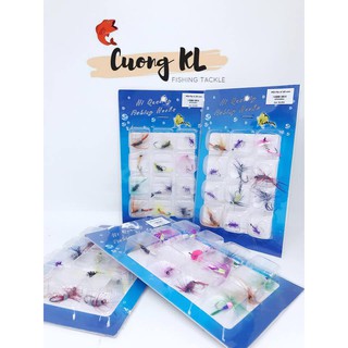 Mồi giả câu cá Fly vỉ 12 con