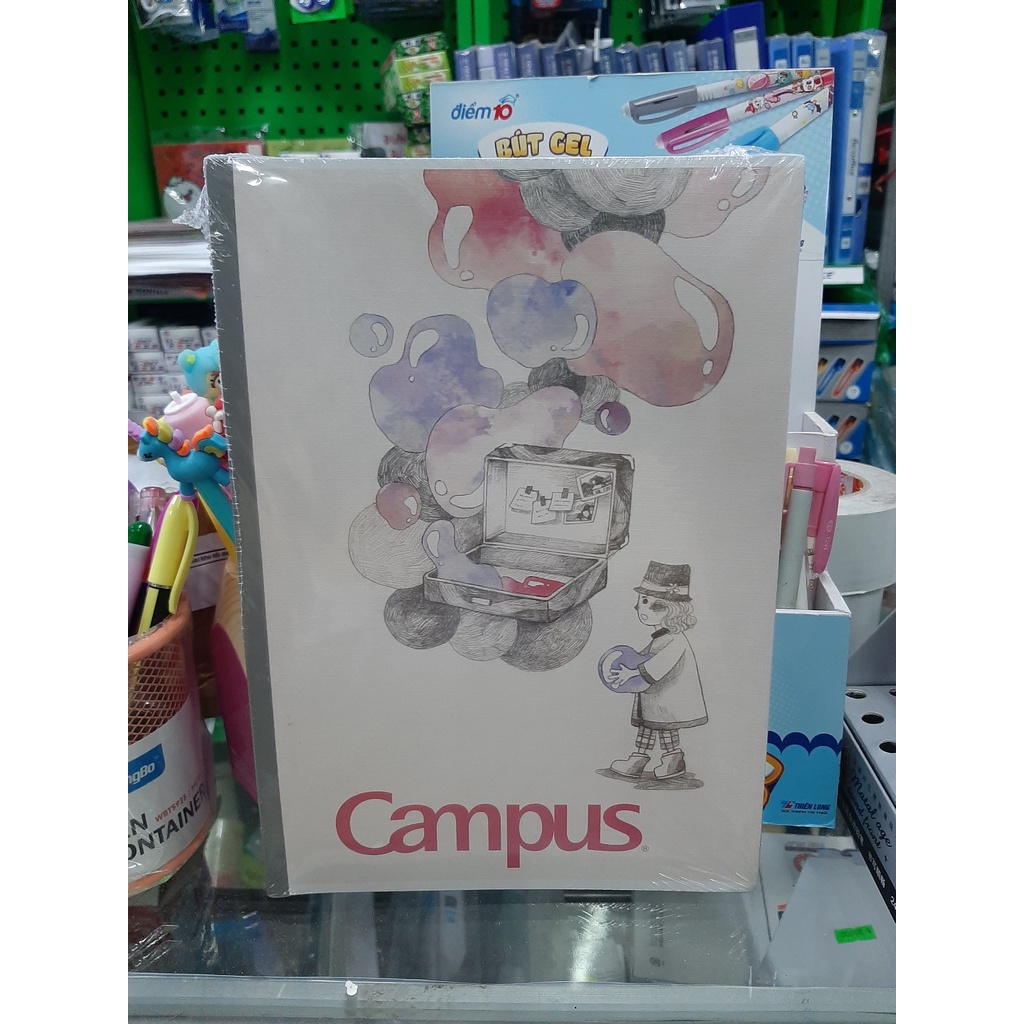 [Mã LIFEBOOK1 giảm 30K đơn 150K] Vở KN Campus TIE DYE 80 trang (Lốc 10 quyển)