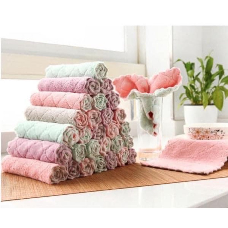Set khăn lau bếp zic zắc