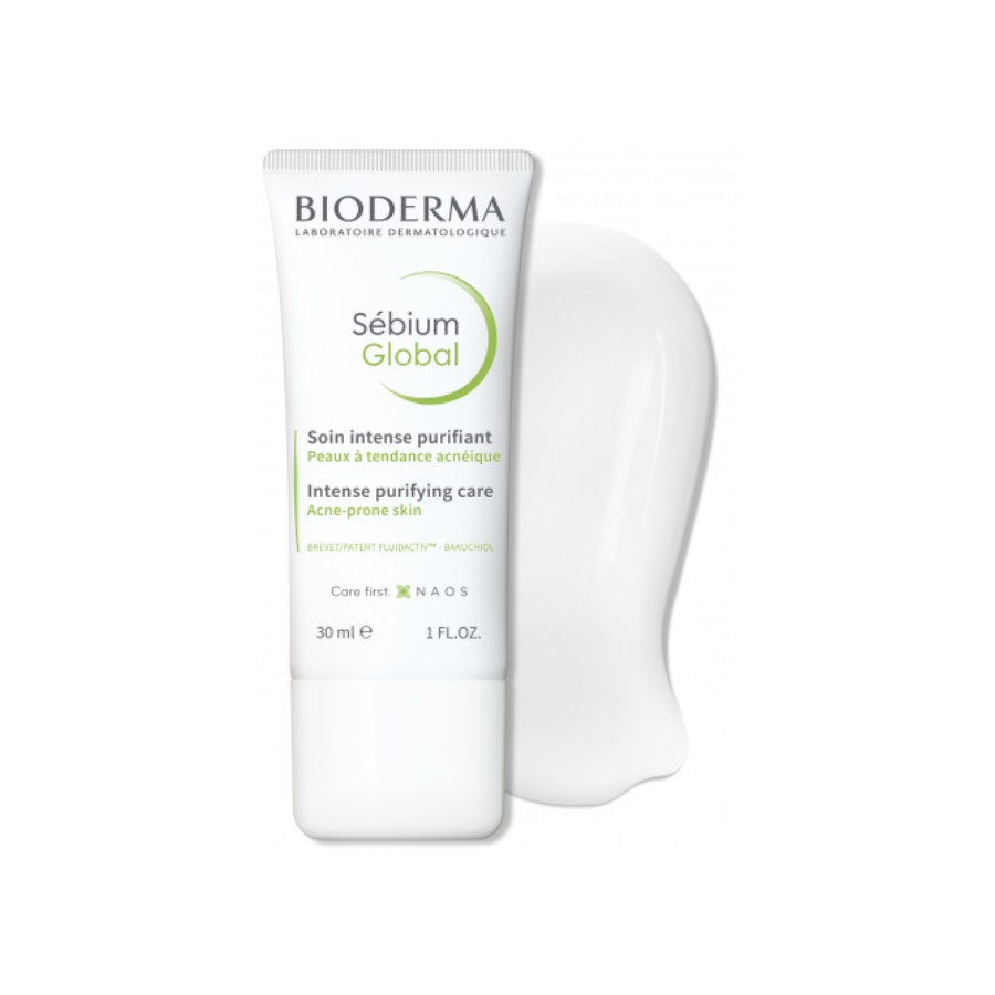 Kem Dưỡng Bioderma Sebium Global Cream Làm Giảm Mụn 30ml