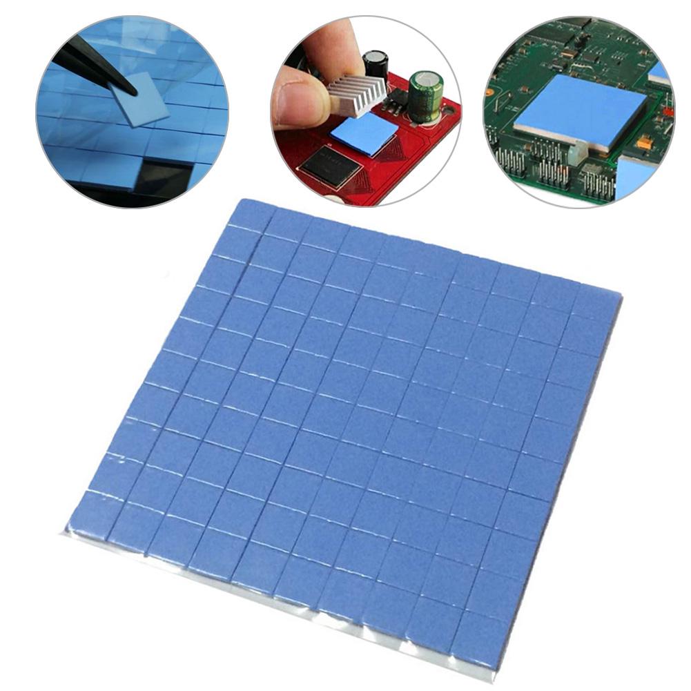 Set 100 miếng đệm silicon tản nhiệt cpu 100*1