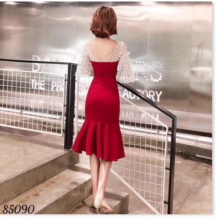 Đầm umi đuôi cá phối lứa tôn dáng siêu sang cho các chị em nyna fashion