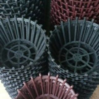 10 giỏ trồng lan mẫu mới 20cm có lan phụ