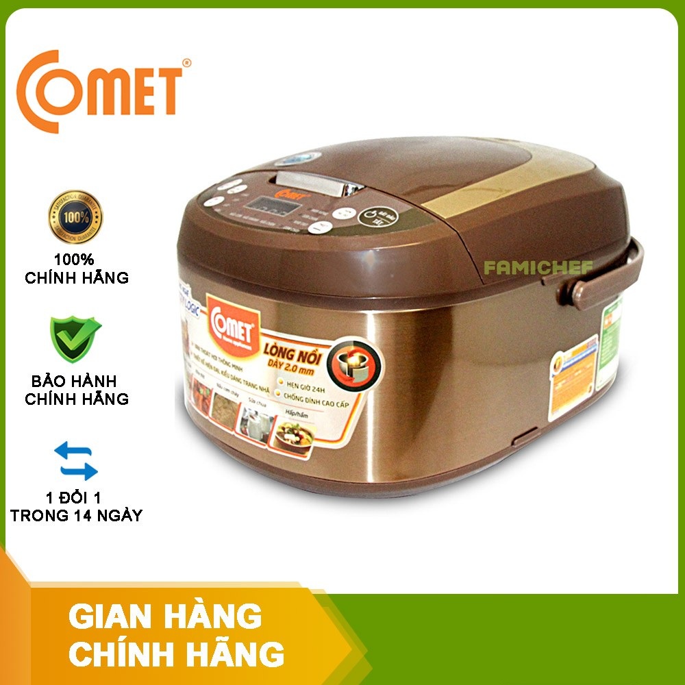 Nồi Cơm Điện Tử Cao cấp Đa Chức Năng- Hàng Chính Hãng Lòng Nồi Dày Chống Dính Tốt, Nấu Cơm Siêu Ngon Bảo Hành 12 Tháng