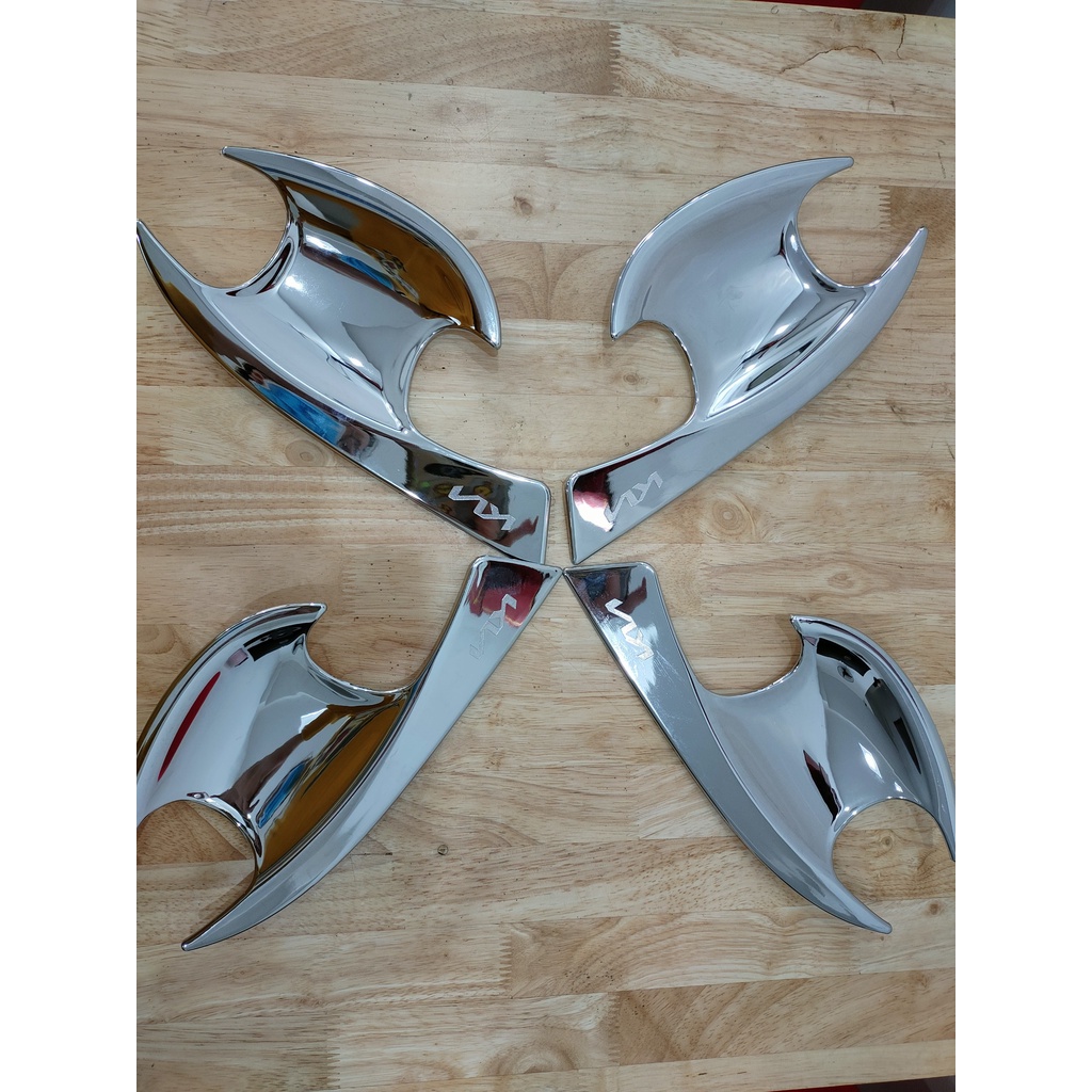 Ốp Tay Hõm Cửa Xe Kia K3 2021 2022 Mạ Crom Cao Cấp