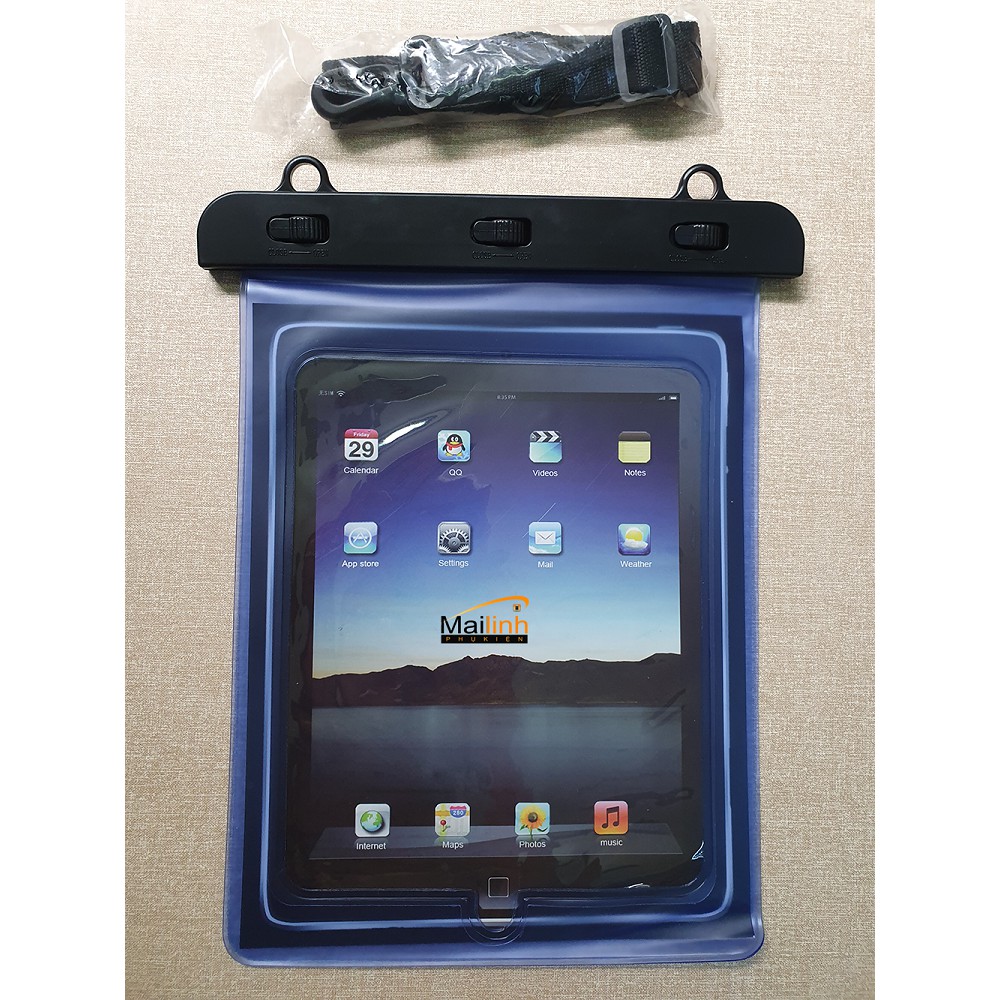 TÚI CHỐNG NƯỚC CHO IPAD CỰC TO