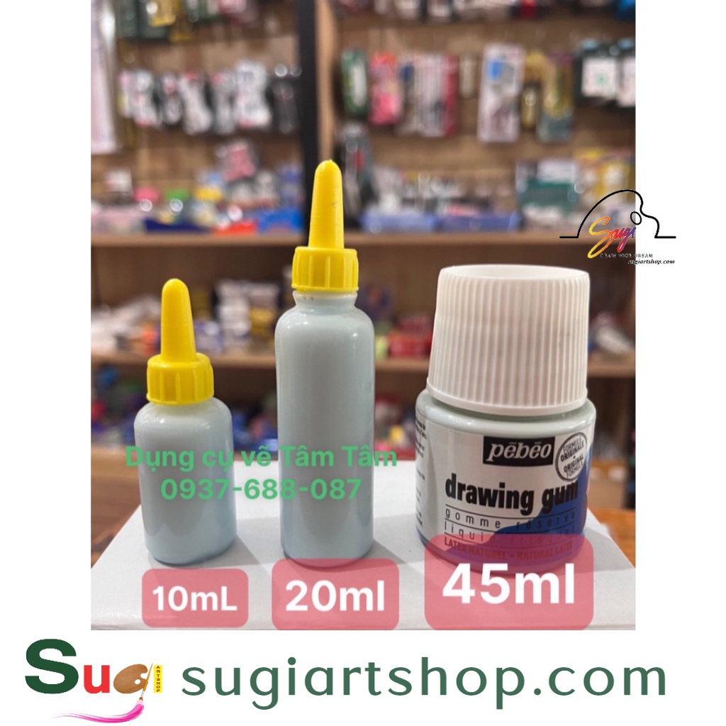 -Keo chặn màu nước Pebeo, Drawing Gum Pebeo-