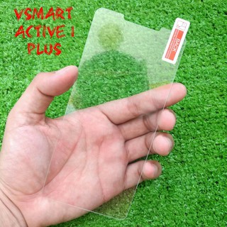Kính cường lực Vsmart Active 1 plus trong suốt cao cấp kèm hộp và giấy lau màn hình