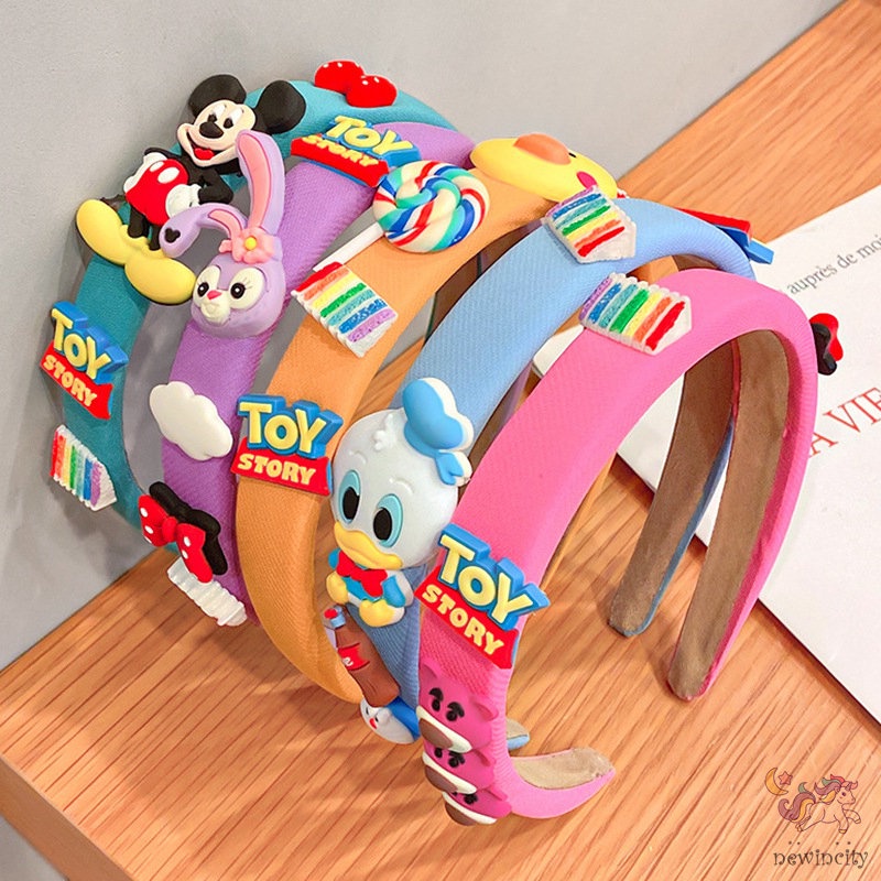 Cài tóc chống trượt thiết kế hình hoạt hình vui nhộn phong cách Hàn Quốc dành cho trẻ nhỏ