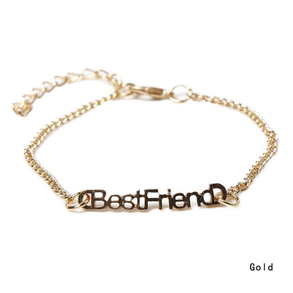 Vòng đeo tay mặt chữ Best Friends độc đáo thời trang cho nữ