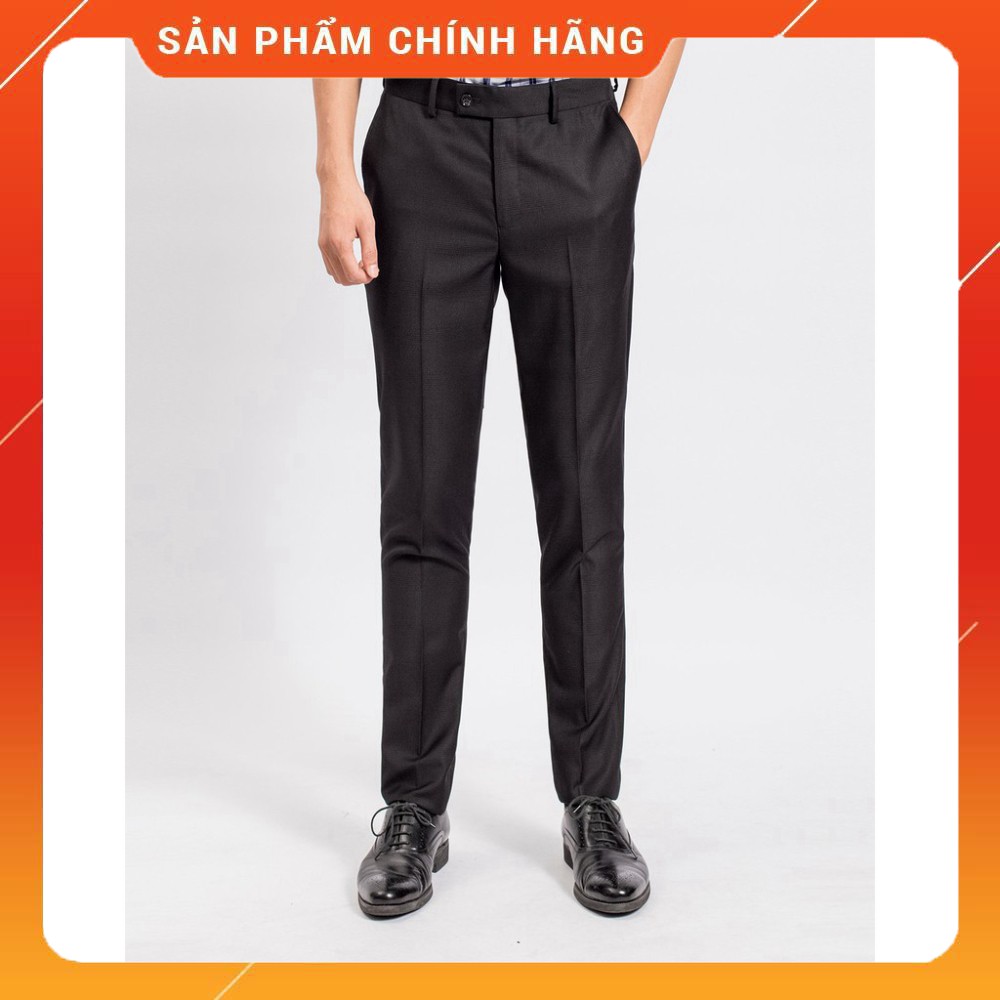 (Thời trang Aristino) Quần âu nam Aristino ATR00908 màu Đen 01 kẻ