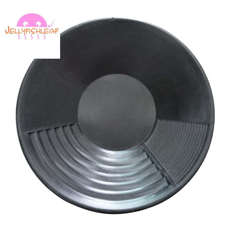 Đĩa nhựa tròn đãi vàng cát màu đen bằng resin chất lượng