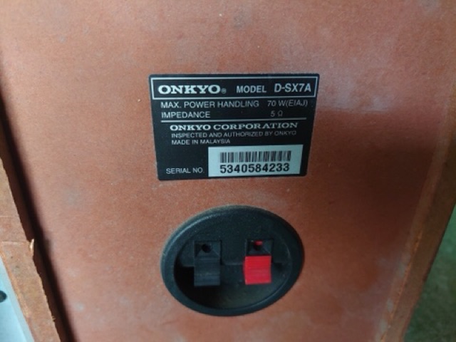 Onkyo Sx7A zin đẹp hót cực hay