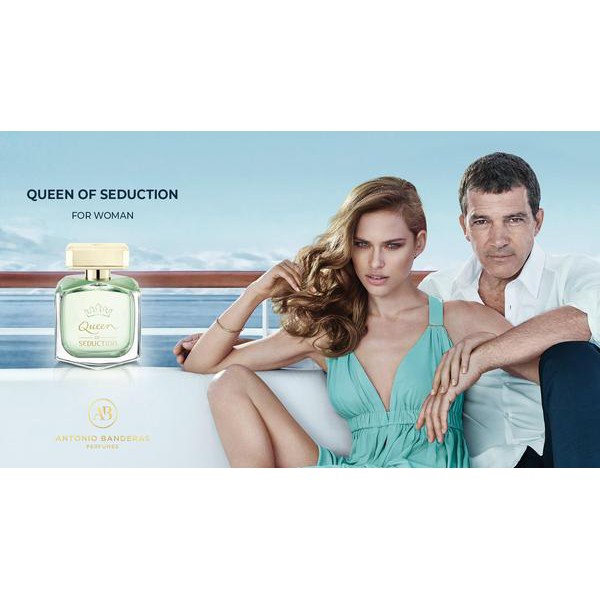 [Mã FMCGMALL - 10% đơn 250K] Paris France Beauty - Nước Hoa Nữ Antonio Banderas Queen Of Seduction EDT