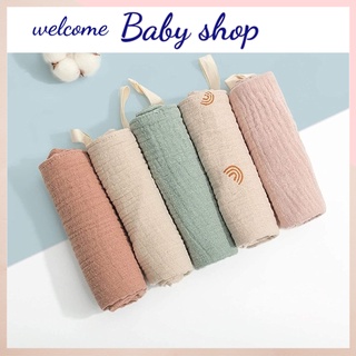 Khăn xô, khăn sữa sợi tre 4 lớp Muslin Tree 22x23 cm kháng khuẩn [ hayebabyshop]
