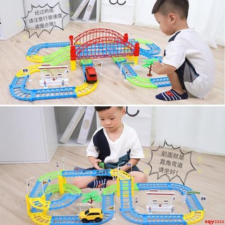 BỘ ĐỒ CHƠI MÔ HÌNH ĐƯỜNG RAY XE LỬA CHO BÉ