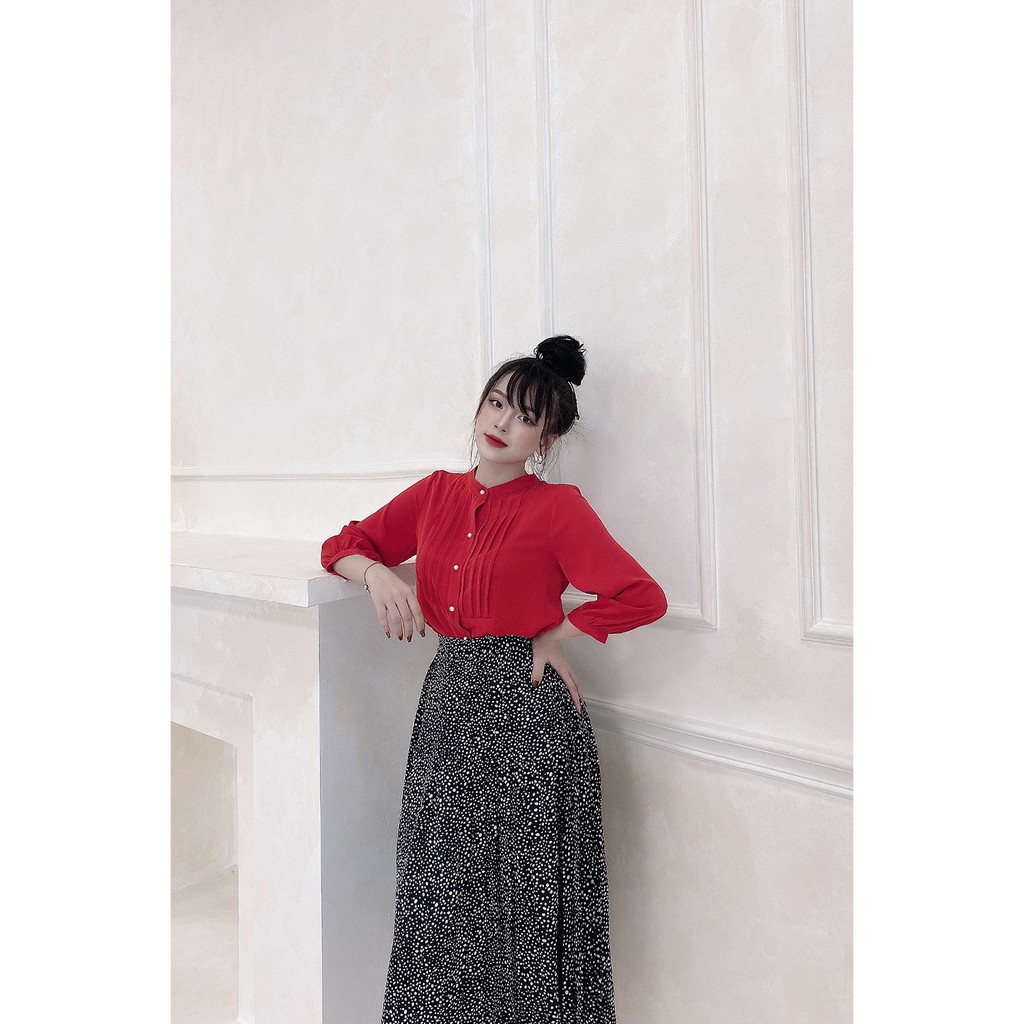 [Mã WABRM50 giảm 15% đơn 99k] Áo sơ mi dài tay cổ tàu - 20Again