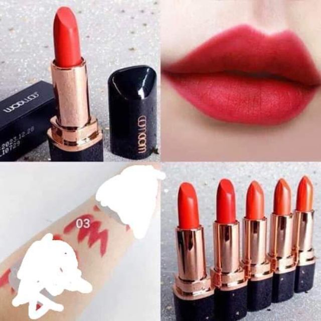 Son lì Wodwod lipstick (03 dỏ gạch)