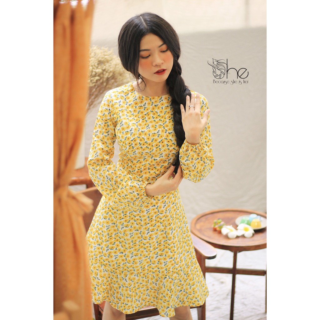 Sarah Dress- Đầm tay dài đuôi cá- SDX70 | BigBuy360 - bigbuy360.vn