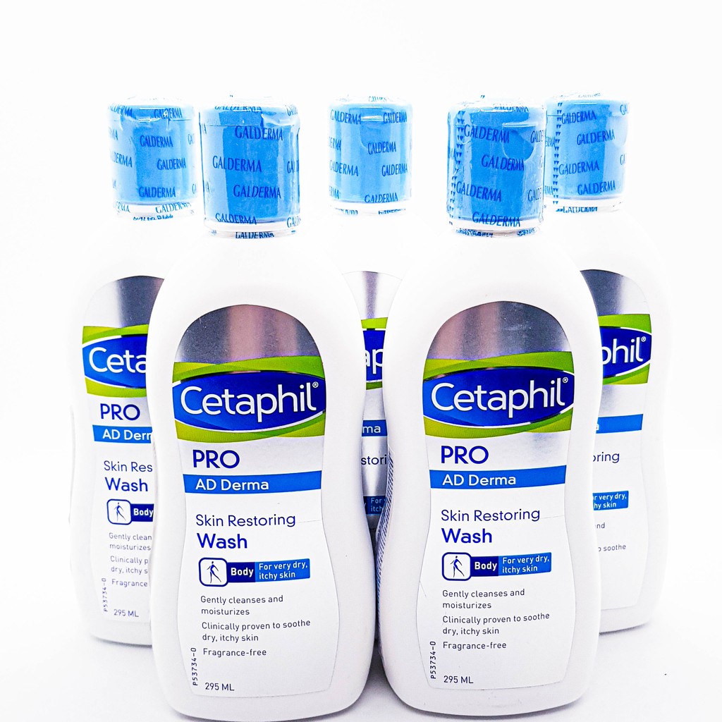 Sữa tắm Cetaphil Pro ⚜️ Sữa tắm dành cho da cơ địa, khô Cetaphil Pro Ad Derma Wash 295ml