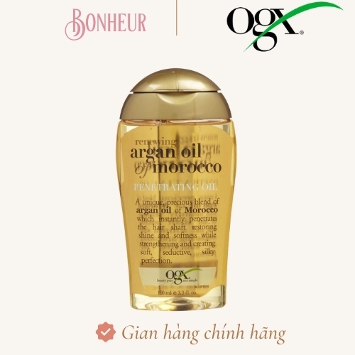 Tinh dầu dưỡng tóc OGX Argan Oil of Morocco giúp tóc mượt thơm lưu hương lâu mua sale tại Mall THAILAND