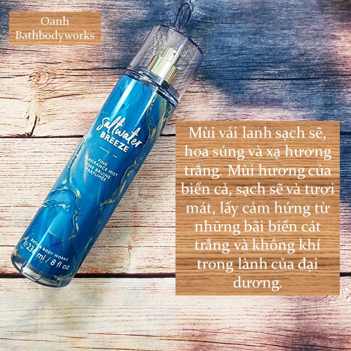 Một hương thơm mát mẻ từ sợi vải lanh, hoa trinh nữ, vanilla