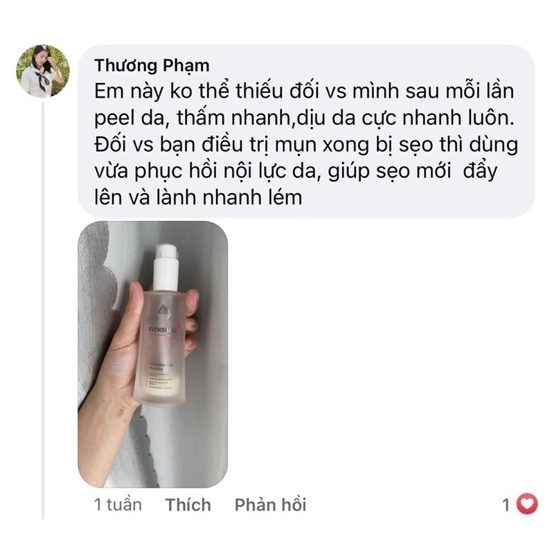 HUYẾT TƯƠNG PHỤC HỒI DA EVENSWISS PLASMA - Công Ty